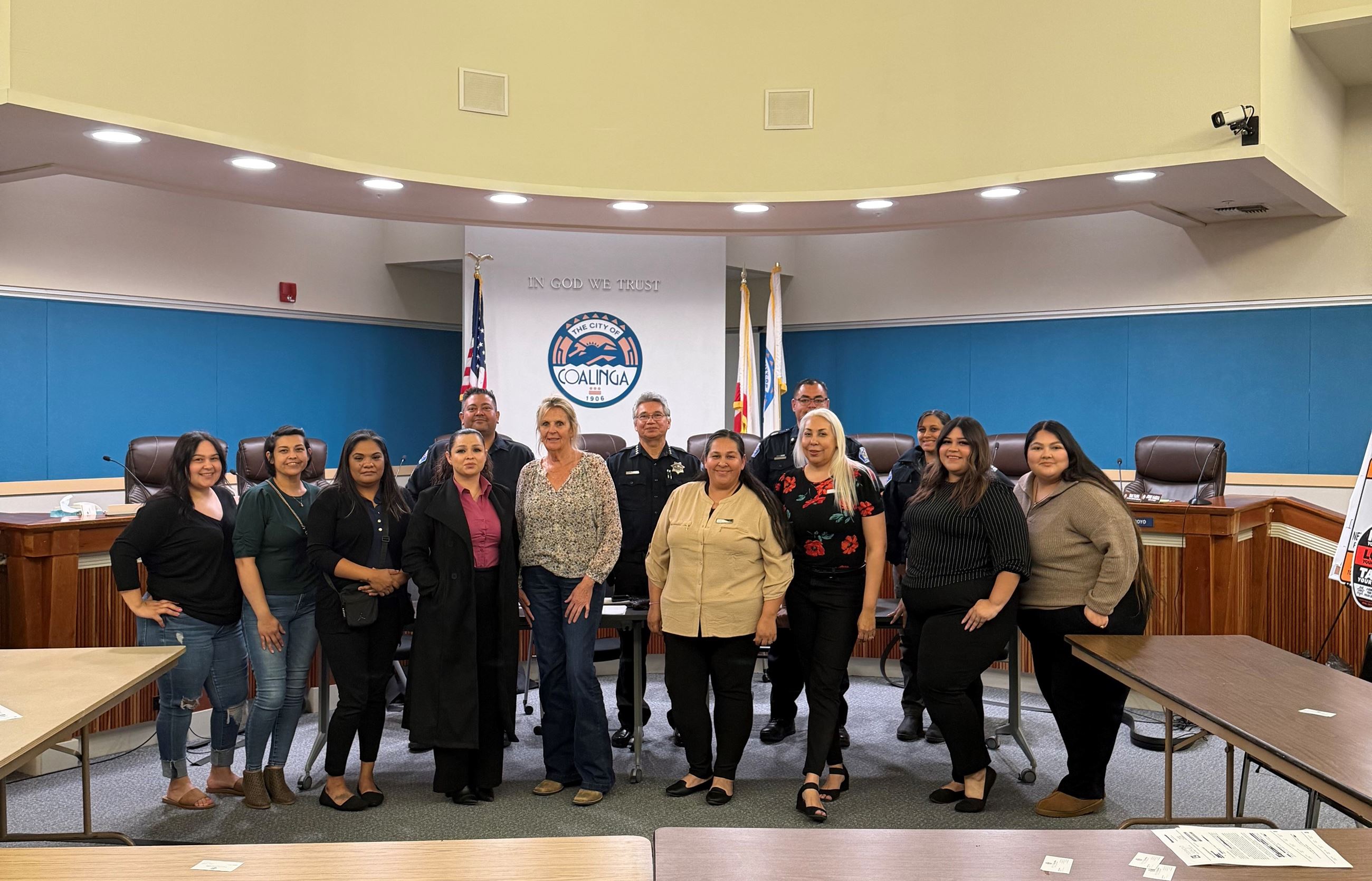 PD Meeting with apartment managers
