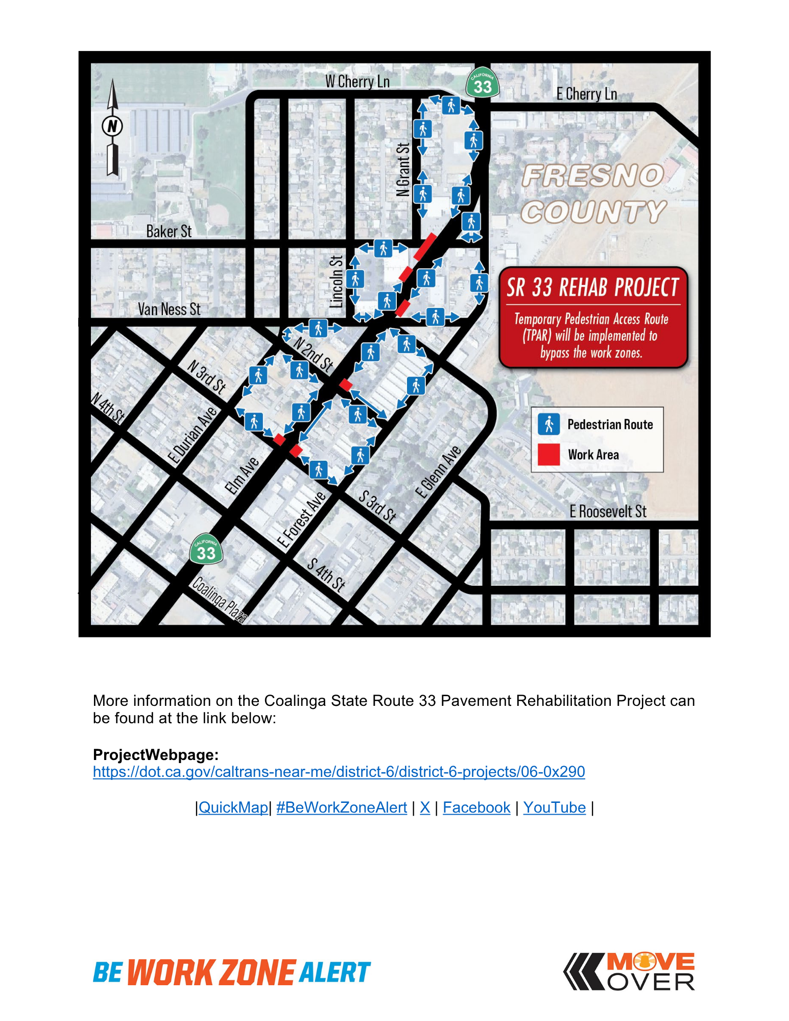 COALINGA STATE ROUTE 33 PAVEMENT REHABILITATION PROJECT SCHEDULE UPDATE